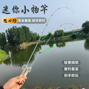Miniature Telescopic Fishing Rod 2M For Stream Freshwater Fish Portable Outdoor Use - Product Image 1