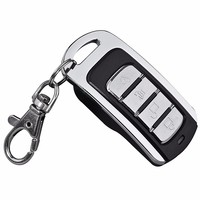 Control Remoto Universal Inalámbrico Metálico de 4 Botones, Clonador RF, Duplicador de Control Remoto, Código 433MHz YET074