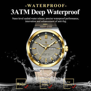 นาฬิกาข้อมือผู้ชาย POEDAGAR 896 Sport Original รุ่นควอตซ์ หรูหรา กันน้ำ เรืองแสง สายสแตนเลส - Product Image 5