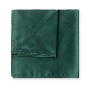 Prix ​​coût, vente follement avantageuse, pochettes de costume en satin uni teint, couleur unie, blanc, mouchoir de poche - Product Image 5