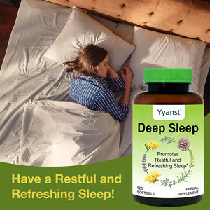 Suplemento Herbal Fresco OEM/ODM que Promueve un Sueño Reparador y Refrescante, Cápsulas de Gel Suave Personalizadas para Ayudar a Dormir, Bajas en Carbohidratos y Azúcar - Product Image 5