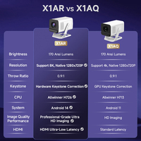 Hotack X1AR LCD LED HD Home Cinéma Vidéo Proyector Portable Smart Android Sans Fil Mini Projecteur Extérieur