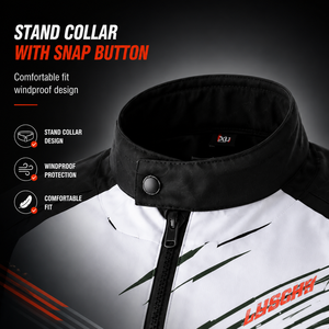 Veste <span class=keywords><strong>de</strong></span> moto LY-3010 avec <span class=keywords><strong>protection</strong></span> CE, imperméable, coupe-vent, respirante, en mesh, avec protections intégrées - Product Image 4
