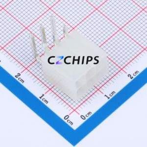 DLL-5569-6AW Wire-to-Board Pin Header Bent Lead Through Hole,P=4.2mm Connector 2x3P 4.2mm Right Angle Insert 6P - Product Image 1