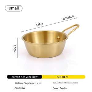 ชามข้าวสแตนเลส 304 พร้อมที่จับสำหรับตั้งแคมป์กลางแจ้งเดินป่าแก้วเดินทางทนทานทนความร้อนภาชนะใส่เครื่องดื่มแบบพกพา - Product Image 3