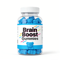 Gomitas Veganas de Vitamina B12 Metil para Adultos, Marca Privada, para Energía y Salud Nerviosa Cerebral