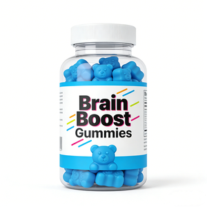 Gummies véganes de vitamine B12 à marque privée pour adultes : Énergie <span class=keywords><strong>et</strong></span> soutien pour la santé du cerveau <span class=keywords><strong>et</strong></span> du système nerveux - Product Image 1