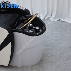 KISEN Beauty Hair Salon Massage Table Shampoo <b>Bed</b> Custom Multifunctional Luxury Salon Furniture Modern Thai Style Electric <b>Bed</b> - Product Image 6