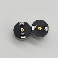 8mm 원형 2핀 자석 포고핀 커넥터 암수 세트