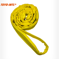 TOYO-INTL fabrika fiyat EA tipi Polyester yuvarlak dokuma sapan