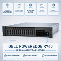 Server Bekas R740 R740xd R730xd R720xd R730 2U SAS Mail PCIe RAID VPN Chassis Jaringan Hot Swap Database