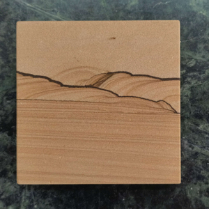 Grès beige jaune naturel pour le pavage extérieur de grès beige de carreau de sol - Product Image 1