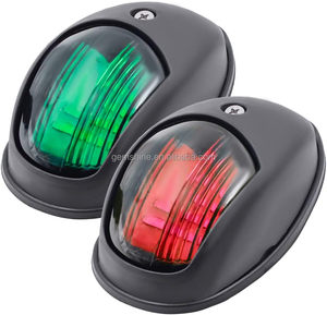 Feux <span class=keywords><strong>de</strong></span> navigation marine 2 pièces 12V 24V LED, feux <span class=keywords><strong>de</strong></span> signalisation pour bateau, accessoires <span class=keywords><strong>de</strong></span> yacht, lampes rouge et verte pour camion et <span class=keywords><strong>remorque</strong></span> - Product Image 1