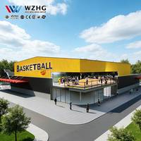 Edificio Deportivo de Baloncesto con Estructura de Acero de Grado Económico, Diseño Moderno y Vida Útil de Más de 50 Años