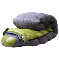 Sac de couchage OEM en duvet d'oie/canard pour le camping 800/1000 remplir par temps froid hiver extérieur imperméable sacs de couchage de camp en duvet
