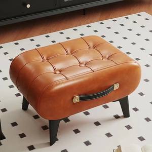 Tabouret <span class=keywords><strong>à</strong></span> <span class=keywords><strong>langer</strong></span> pour chaussures de célébrités Internet <span class=keywords><strong>Table</strong></span> basse basse de luxe coussin doux siège souple Simple pour l'entrée de la maison salon - Product Image 2