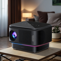 Mini projecteur Havit PJ300 Pro avec mise au point automatique, Android, portable, pour cinéma maison/extérieur, pour une utilisation à domicile et en extérieur