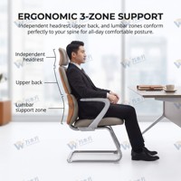 Chaise de bureau moderne avec design ergonomique, hauteur réglable, fonction pivotante, mécanisme de levage pour chambre et bureau à domicile