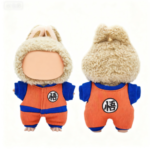 Conjunto de Ropa para Muñeca <span class=keywords><strong>Goku</strong></span>, Lindos Trajes Coleccionables para Muñecas, Serie de Fiestas para Muñecas de 17 cm - Product Image 1