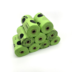 Custom Wholesale Biodegradable Garbage Bags Roll <b>Compostable</b> Eco Pet Dog Poop Bags for Dogs - Product Image 4