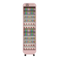 Support de présentation rotatif personnalisé pour vernis à ongles, en acrylique, à plusieurs niveaux, pour magasin de détail, salon, avec logo personnalisé