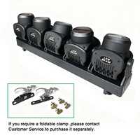 Igracelite 5x120W RGBW LED Swing Beam Bar Wash Moving Head Light 800W DMX512 Pixel Stage Effect Lighting DJ Disco Event