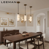 Suspension LED moderne décorative en albâtre pour table à manger, îlot de cuisine, chevet, restaurant, maison de luxe
