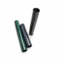 Tube en fibre de carbone personnalisé haute résistance, tube rond creux en fibre de carbone, tube en fibre de carbone coloré pour drone robot