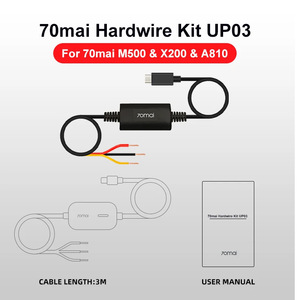 สาย M800สำหรับกล้องติดรถยนต์สำหรับจอดรถพร้อมสาย VCC GND ACS 70mai - Product Image 3