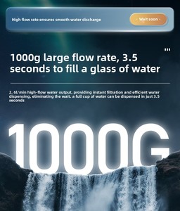 Omgekeerde Osmose Waterzuiveraar Direct Drinkbaar 1000G Zuiver Waterapparaat Kraanwaterfilter 55W Vermogen - Product Image 5