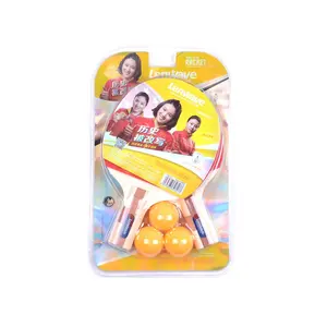 Table Tennis Racket Set Factory Custom Provide Professional Table Tennis Racket Set 4 Rackets 8 Balls Ping Pong Paddles Set For Indoor Outdoor Games