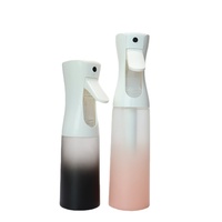Pulvérisateur à brouillard fin 150ml 200ml 300ml bouteilles de pulvérisation de cheveux en continu réutilisables pour Salon d'alcool, nouveau Design