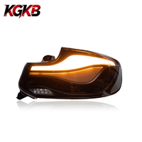 Feux arrière LED KGKB pour BMW Série 2 F22 F23 218i 220i 2014-2021, clignotants séquentiels à animation effet écailles de dragon