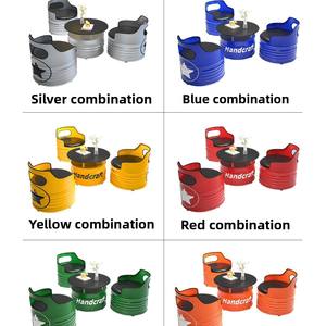 <span class=keywords><strong>Bar</strong></span>, <span class=keywords><strong>bar</strong></span> informal, conjunto de mesa y sillas de estilo industrial, tienda en línea popular, cafeterí<span class=keywords><strong>a</strong></span>, restaurante, asientos de barriles de hierro forjado, sofá - Product Image 6