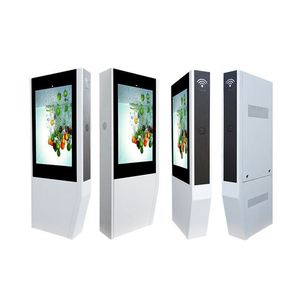 Monitor exterior de 75 pulgadas a prueba de agua IP65 LCD reproductor de publicidad de vídeo señalización Digital con sistema de <span class=keywords><strong>aire</strong></span> acondicionado - Product Image 3