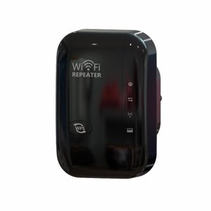 เครื่องขยายสัญญาณไวไฟ 2.4G 300Mbps ตัวขยายสัญญาณไร้สายพร้อมพอร์ต LAN อะแดปเตอร์ WPS สำหรับบ้านและสำนักงาน - Product Image 2