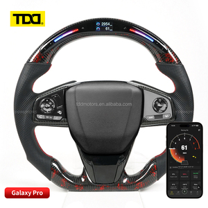 Volante Deportivo de Fibra de Carbono TDD LED para Honda Civic Accord 11ª Generación 2021 2022 2023 2024, Volante Deportivo Personalizado Original - Product Image 5