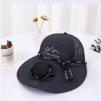 Casquette à énergie solaire avec ventilateur, rechargeable par USB, chapeau de protection solaire d'été pour bébé garçon et fille