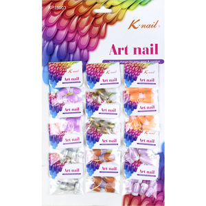 G.12แพ็คพิมพ์สีภาษาฝรั่งเศสคำเล็บเต็มเล็บ - Product Image 1