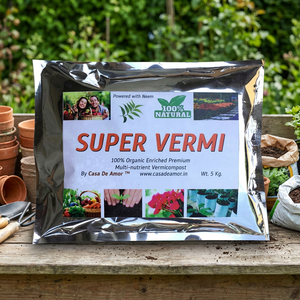 CASA DE AMOR Super Vermi Sac de culture réutilisable avec poudre de graines de Neem et micro-organismes bénéfiques pour le jardin domestique - Product Image 2