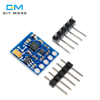 Module de capteur de boussole magnétomètre à trois axes HMC5883 HMC5883L GY-271 GY271, alimentation 3V-5V pour Arduino