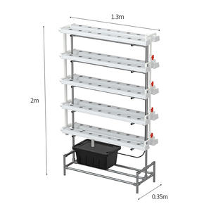 <span class=keywords><strong>Culture</strong></span> aquatique multicouche PVC hydroponique nft système hydroponique canaux hidroponia nft pour fermes gully hydroponique nft - Product Image 3