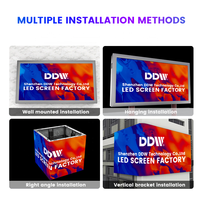 Panneau LED 3D étanche personnalisé extérieur P4 P5 P6 P8 P10 panneau publicitaire LED 3D à l'œil nu pour centre commercial