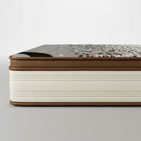 Matelas orthopédique élégant et durable à ressorts ensachés respirant avec soutien profilé pour hôtels et literie haut de gamme pour appartements