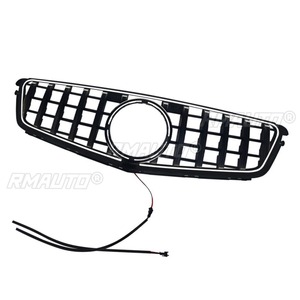 ชุดแต่งสไตล์ GT สำหรับรถยนต์ Mercedes Benz C-Class W204 ปี 2009-2014 ชุดแต่งกันชนหน้า กระจังหน้าแบบแข่ง  ฝาครอบตกแต่ง  ขอบกันชนหน้า - Product Image 4
