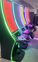Machine de jeu multi-écrans incurvée 43 pouces la plus vendue aux États-Unis pour les joueurs expérimentés