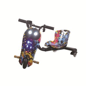 Bán Buôn 3-Bánh Xe Điện Thông Minh Trôi Scooter Đạp Drift Trike Cho Trẻ Em Cho Tuổi 3 + Với Bền PU Bánh Xe - Product Image 1