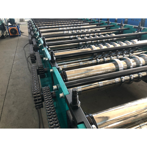 Ztrfm OEM ODM tùy chỉnh đầy đủ tự động kim loại hình thang mái tấm làm Máy <span class=keywords><strong>r</strong></span> Bảng điều khiển cuộn tạo thành máy cho chúng tôi - Product Image 5