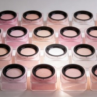 Poudre libre minérale OEM SPF Eask Bake, fond de teint en poudre libre rose banane, marque privée, végétalienne, contrôle du sébum, poudre fixante pour le maquillage