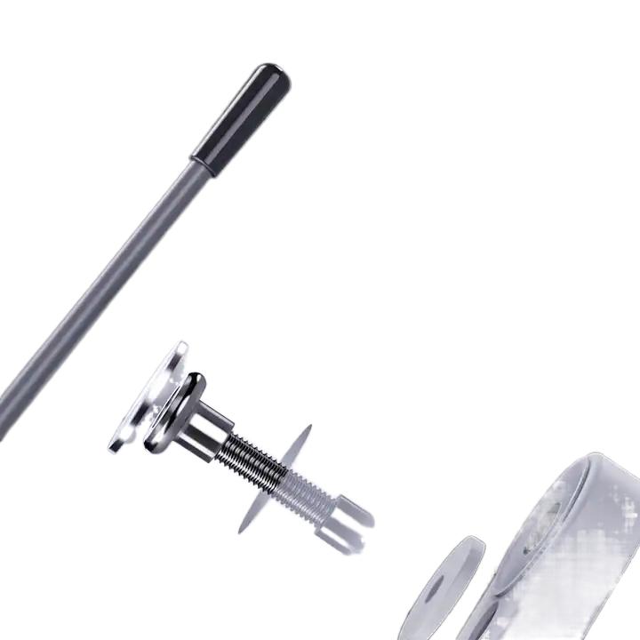 Разборная акриловая подставка для книг, подставка для журналов, плоская упаковка, прозрачная подставка для книг из двух частей